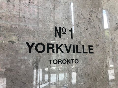 Photo 1 at 4512 - 1 Yorkville Avenue, Annex, Toronto