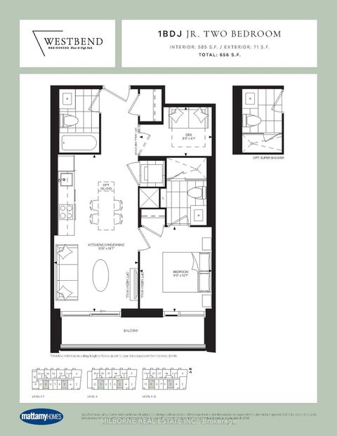 Photo 9 at 909 - 1660 Bloor Street W, High Park North, Toronto