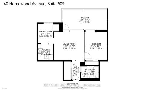 Photo 16 at 609 - 40 Homewood Avenue, South St. James Town, Toronto