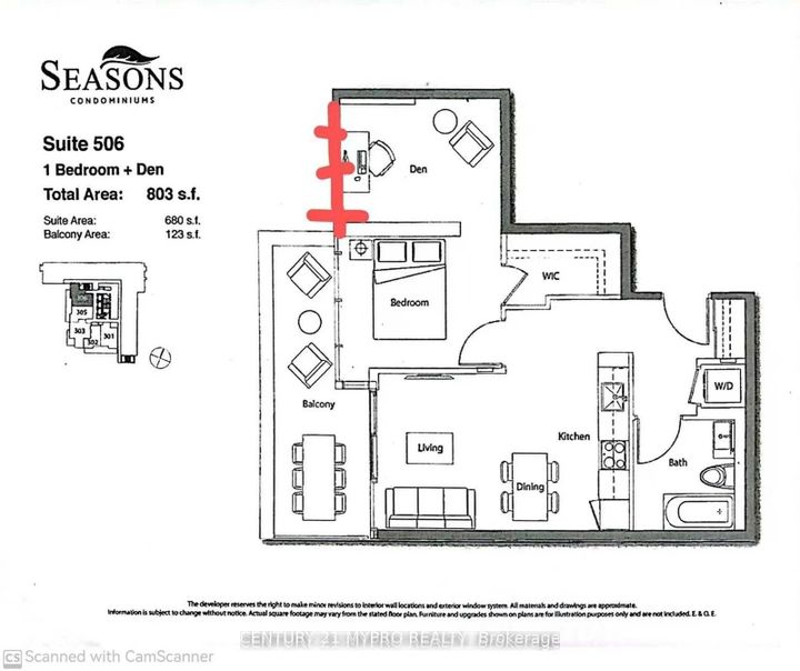 Photo 7 at 506 - 95 Mcmahon Drive, Bayview Village, Toronto