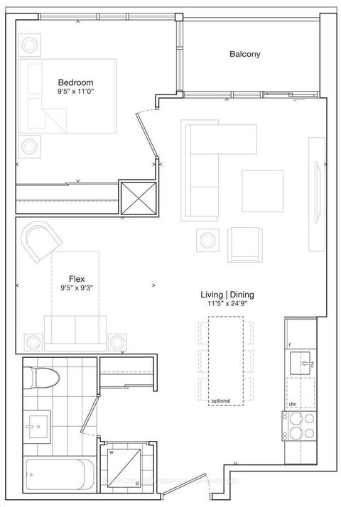 Photo 5 at 207 - 859 The Queensway, Queensway, Toronto