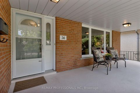 Photo 2 at 36 Thicket Road, Markland Wood, Toronto