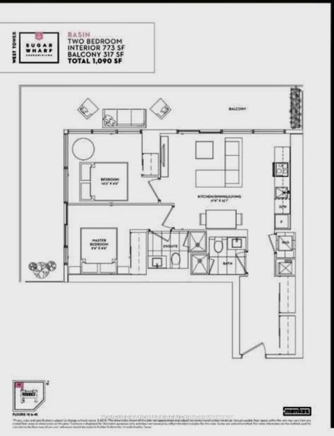 Photo 23 at 5601 - 55 Cooper Street, Waterfront Communities C8, Toronto
