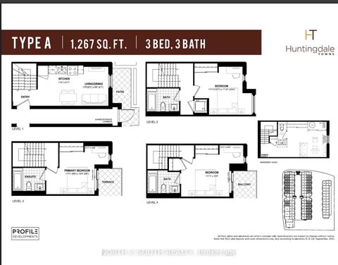 Photo 1 at 63 - 10 Calamint Lane, L'Amoreaux, Toronto