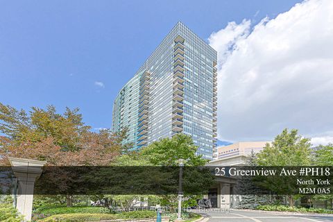 Photo 1 at PH 18 - 25 Greenview Avenue, Newtonbrook West, Toronto