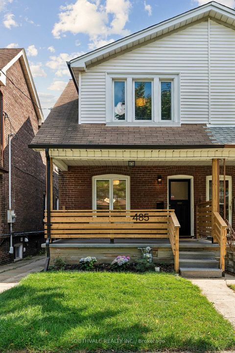 Photo 1 at 485 Strathmore Boulevard, East York, Toronto