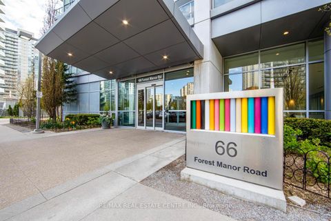 Photo 2 at 2707 - 66 Forest Manor Road, Henry Farm, Toronto