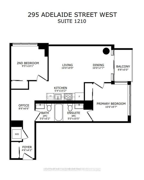 Photo 21 at 1210 - 295 Adelaide Street W, Waterfront Communities C1, Toronto
