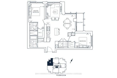 Photo 26 at 2304 - 10 Eva Road, Etobicoke West Mall, Toronto