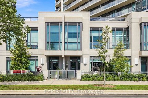 Photo 1 at TH106 - 160 Vanderhoof Avenue, Thorncliffe Park, Toronto