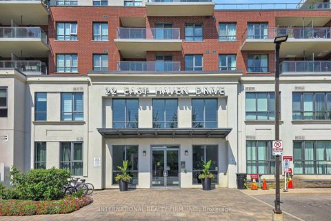 Photo 1 at 812 - 22 East Haven Drive, Cliffside, Toronto