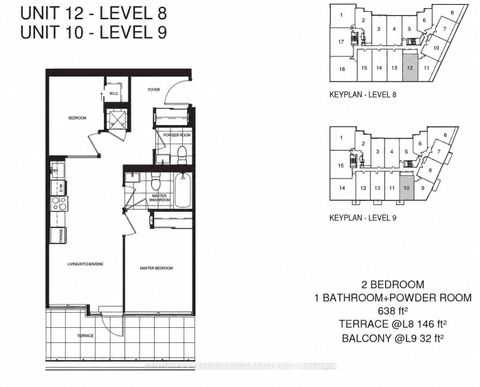 Photo 3 at 812 - 2 Manderley Drive, Cliffside, Toronto