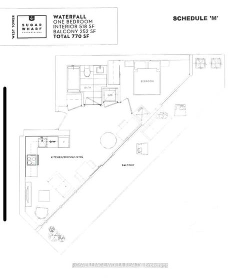 Photo 11 at 6008 - 55 Cooper Street, Waterfront Communities C8, Toronto