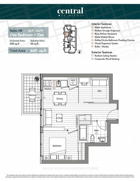 Photo 5 at 810 - 38 Widmer Street, Waterfront Communities C1, Toronto