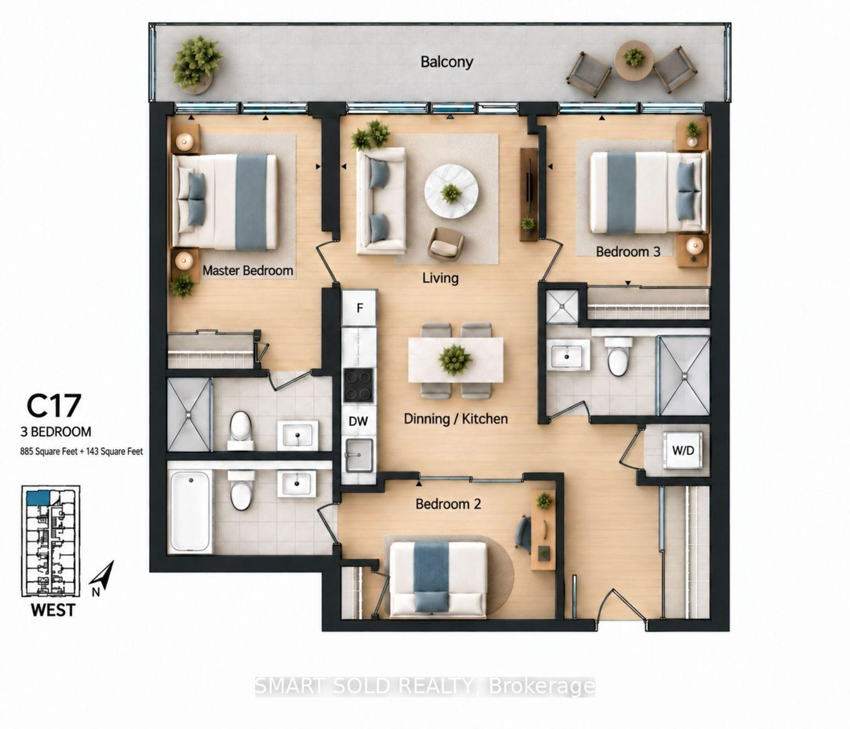 LPH 2930 - 135 Lower Sherbourne Street W, Waterfront Communities C8, Toronto 