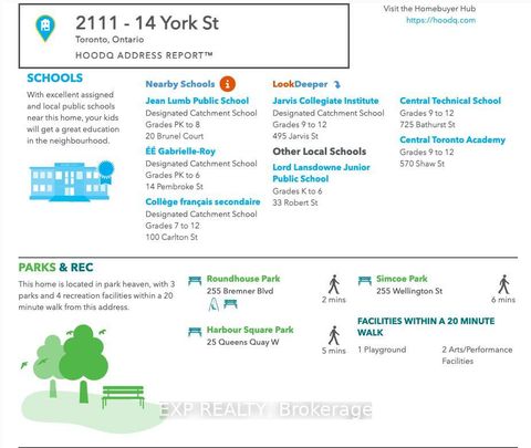 Photo 22 at 2111 - 14 York Street, Waterfront Communities C1, Toronto