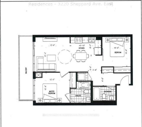 Photo 30 at 1110 - 3220 Sheppard Avenue E, Sullivan, Toronto