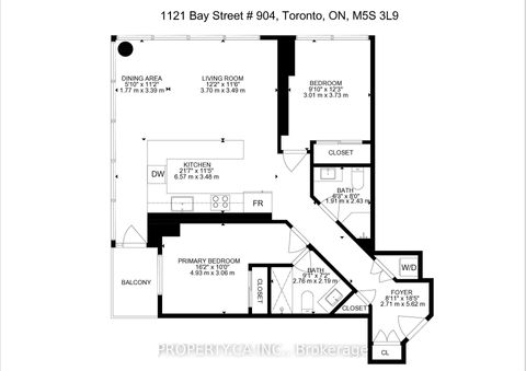Photo 24 at 904 - 1121 Bay Street, Bay Street Corridor, Toronto