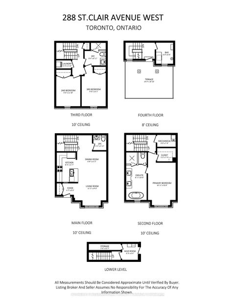 Photo 30 at TH1 - 288 St Clair Avenue W, Forest Hill South, Toronto