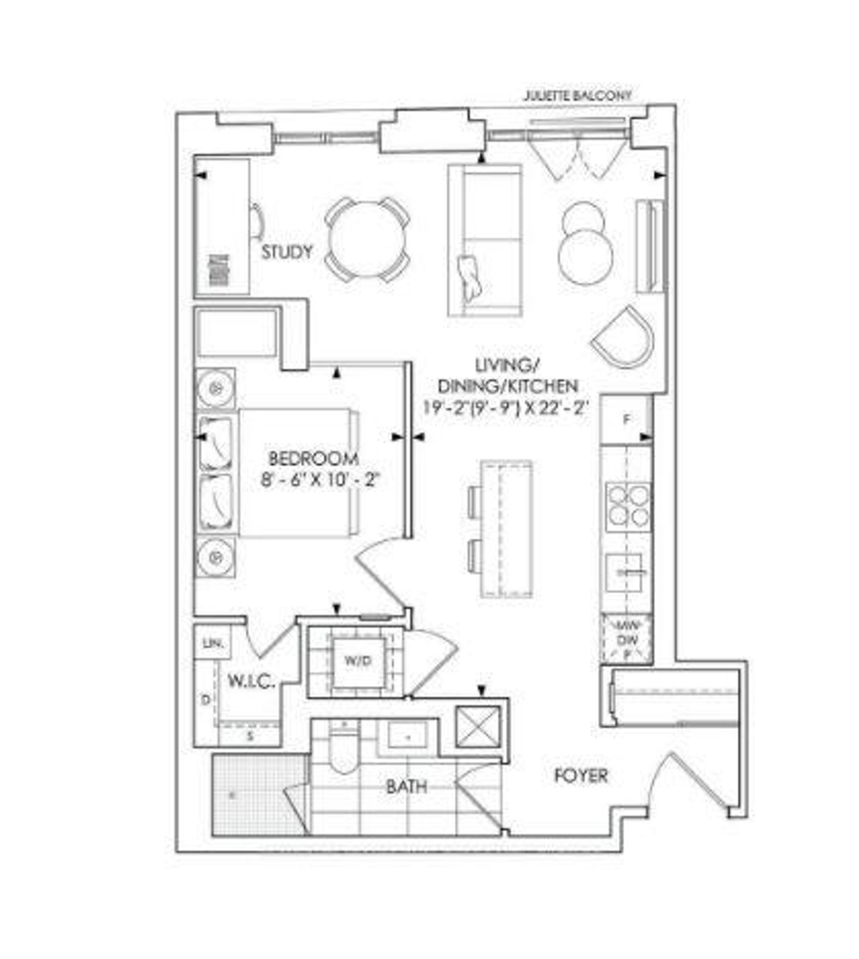 205 - 123 Portland Street, Waterfront Communities C1, Toronto 