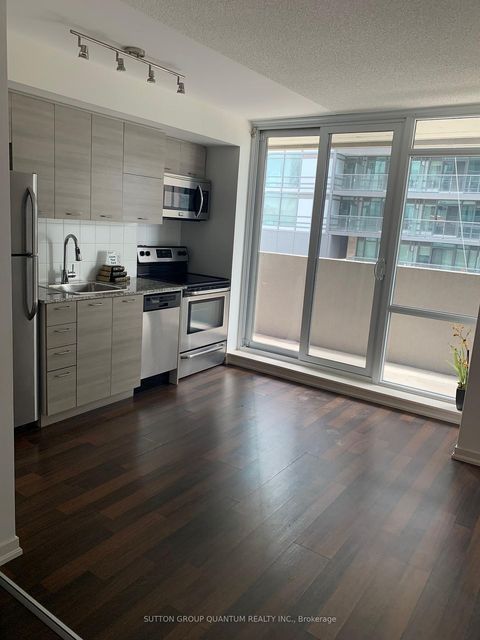 Photo 3 at 406 - 20 Joe Shuster Way, South Parkdale, Toronto