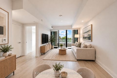 Photo 2 at 424 - 33 Frederick Todd Way, Thorncliffe Park, Toronto