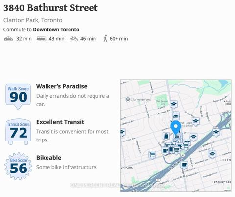 Photo 35 at 109 - 3840 Bathurst Street, Clanton Park, Toronto
