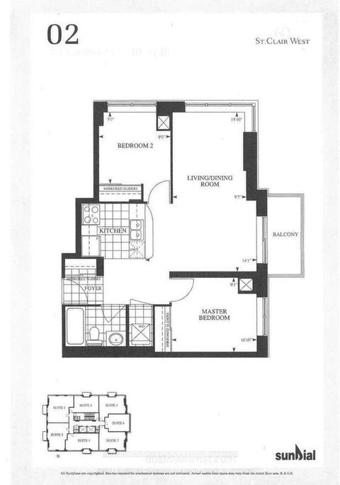 Photo 8 at 1202 - 60 St Clair Avenue W, St. Clair, Toronto