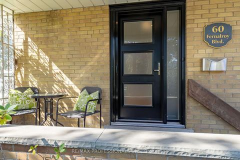 Photo 2 at 60 Fernalroy Boulevard, Queensway, Toronto