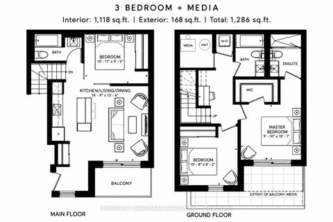 Photo 4 at 5 - 172 Clonmore Drive, Cliffside, Toronto