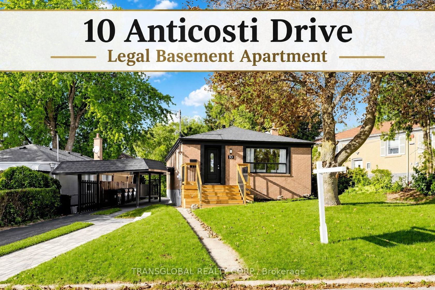 10 Anticosti Drive, Bendale, Toronto 