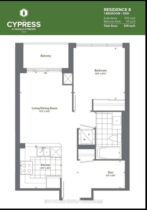 Photo 11 at 1108 - 50 Thomas Riley Road, City Centre West, Toronto