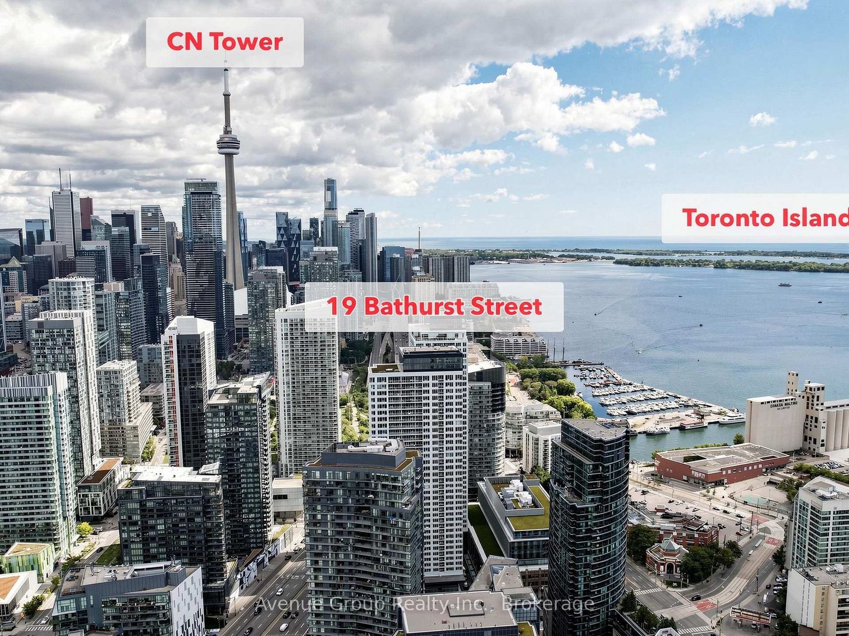 1105 - 19 Bathurst Street, Waterfront Communities C1, Toronto 
