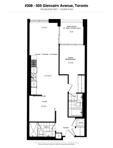 Photo 33 at 308 - 505 Glencairn Avenue, Lawrence, Toronto