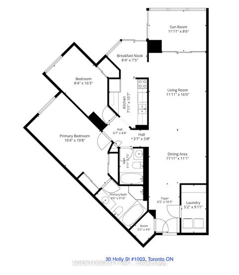 Photo 34 at 1003 - 30 Holly Street, Mount Pleasant West, Toronto