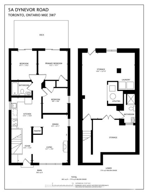 Photo 41 at 5A Dynevor Road, Fairbank, Toronto