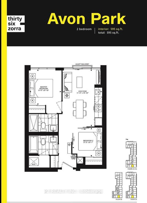 Photo 11 at 627 - 36 Zorra Street, City Centre West, Toronto