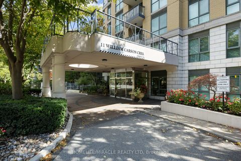 Photo 2 at 308 - 11 William Carson Crescent, Windfields, Toronto