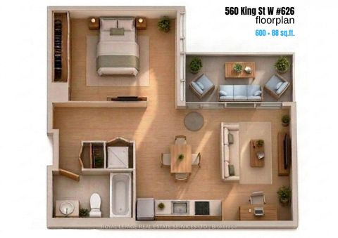 Photo 18 at 626 - 560 King Street W, Waterfront Communities C1, Toronto