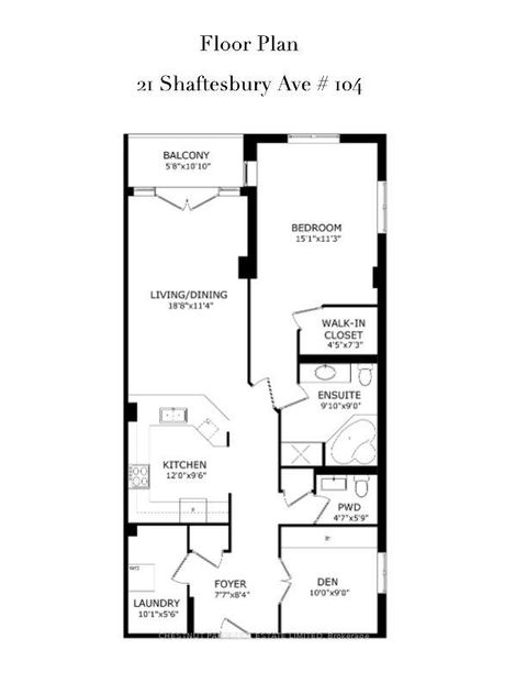 Photo 33 at 104 - 21 Shaftesbury Avenue, Moore Park, Toronto