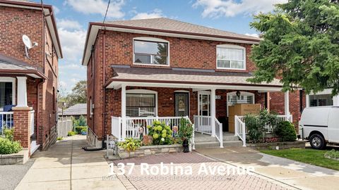 Photo 2 at 137 Robina Avenue, Oakwood Village, Toronto