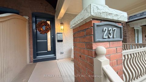 Photo 1 at 237 Melita Avenue, Wychwood, Toronto