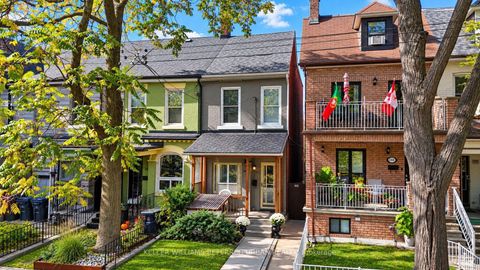 Photo 1 at 266 Roxton Road, Little Italy, Toronto
