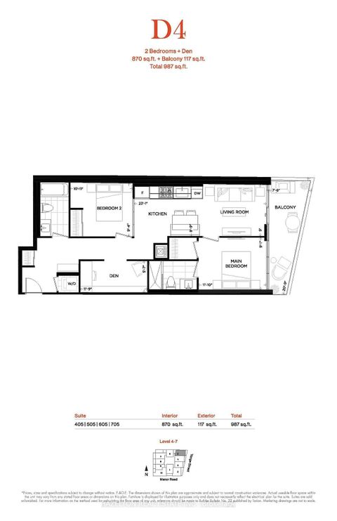 Photo 1 at 605 - 8 Manor Road W, Eglinton, Toronto
