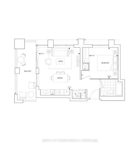 Photo 5 at 709 - 7 Mabelle Avenue, City Centre West, Toronto