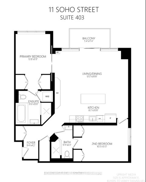 Photo 26 at 403 - 11 Soho Street, Waterfront Communities C1, Toronto