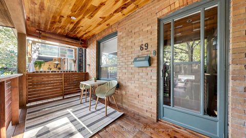 Photo 1 at 69 Coady Avenue, South Riverdale, Toronto