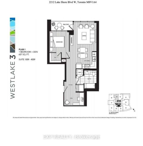 Photo 27 at 2509 - 2212 Lake Shore Boulevard W, Mimico, Toronto