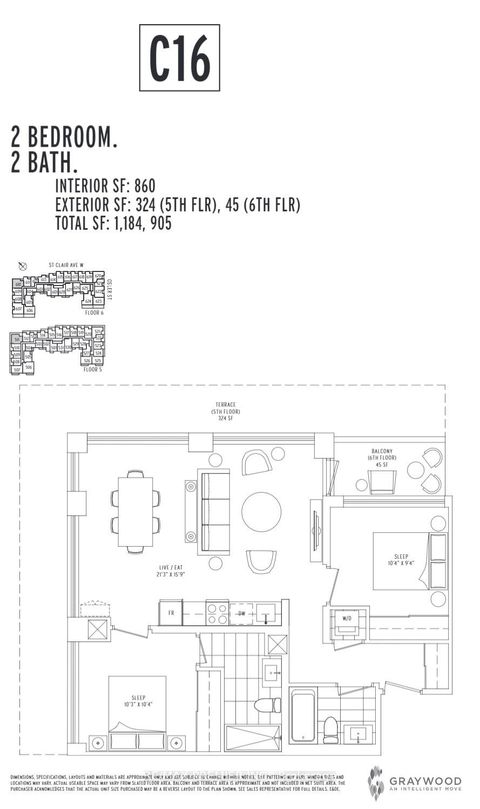 Photo 47 at 610 - 1787 St. Clair Avenue W, Pellam Park, Toronto