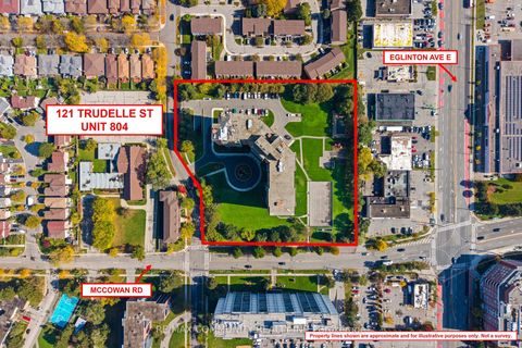 Photo 33 at 804 - 121 Trudelle Street, Eglinton East, Toronto